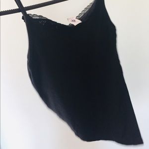 Petit Bateau cotton black camisole